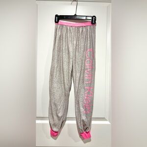 Girls lightweight Heather gray pajama pants. Size 10/12. Like new! Cuffed ankle